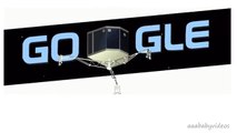 ᴴᴰ Philae Robotic Lander Lands on Comet 67P First Controlled Touchdown - Animated Google Doodle new