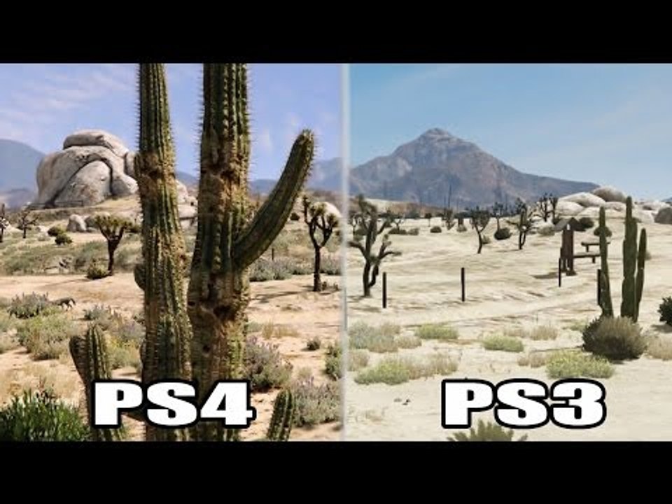 GTA 5 - PS3 Vs PS4 (Comparaison Graphique)