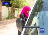 Meet female driver of 'pink taxi' service in Karachi