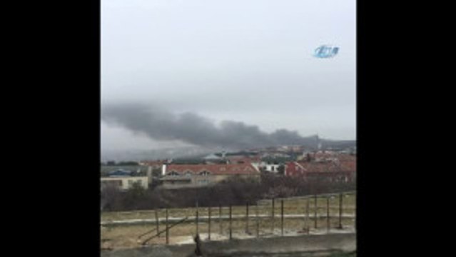 Büyükçekmece'de Yangın Söndürme Helikopterinin Düştüğü İddia Edildi