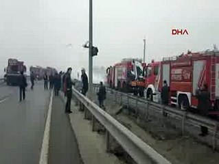 Beylikdüzü'nde helikopter düştü