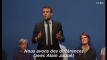 À Bordeaux, Macron drague les juppéistes en 1 minute top chrono