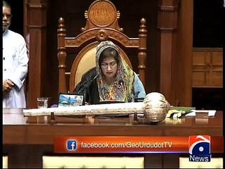 ڈپٹی اسپیکر شہلارضا برس پڑِیں