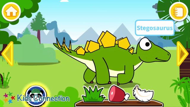 Baby Panda Dinosaur Jurassic World | Kids Learn About Dinosaurs | Babybus Kids Games