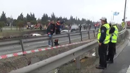 Büyükçekmece'de Helikopter Düştü