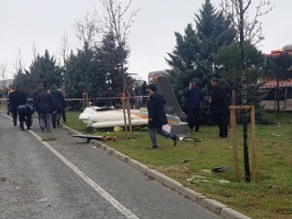 Istanbul'da Içinde 7 Kişinin Olduğu Helikopter Düştü