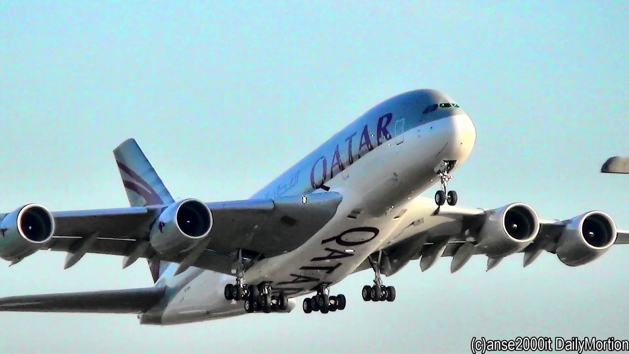 Airbus A380, 747 and More Widebodies. Takeoffs from London Heathrow Airport