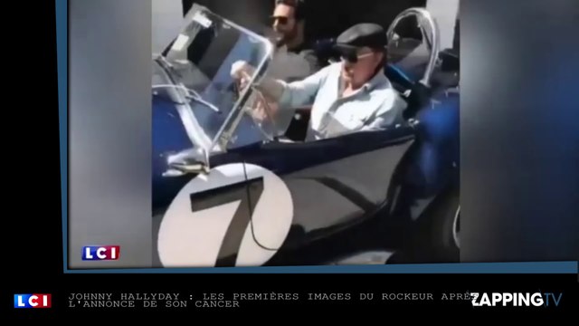 Johnny Hallyday atteint d’un cancer : Les premières images du rockeur après l’annonce de sa maladie