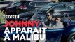 Après l'annonce de son cancer, Johnny Hallyday apparaît à Malibu