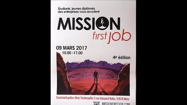 Diaporama du salon Mission First Job (Metz, 9 mars 2017)