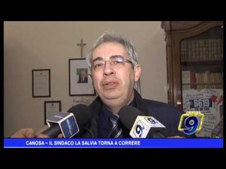 Canosa |  Il sindaco La Salvia torna a correre