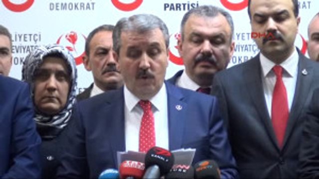Destici Büyük Birlik Partisi 'Evet' Demeye Karar Vermiştir