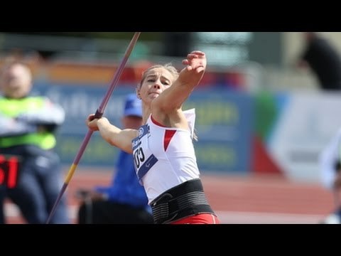 Women's javelin F12 | 2014 IPC Athletics European Championships Swansea