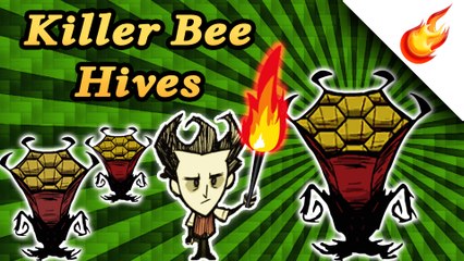 5 Ways To Destroy KILLER BEE HIVES - Don't Starve Together