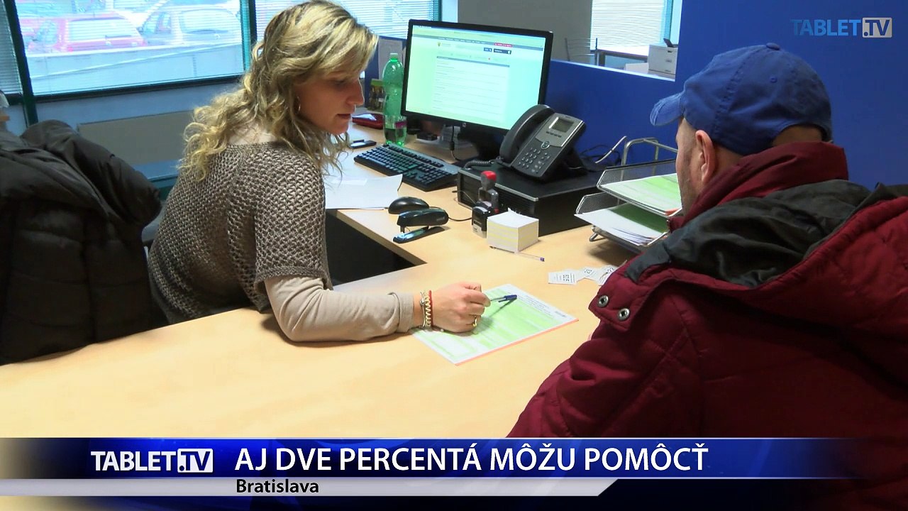 Slováci svojimi dvoma percentami darujú milióny eur