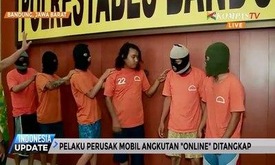 Perusak Mobil Angkutan “Online” Bandung Ditangkap