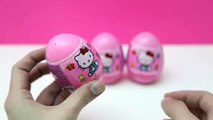 Hello Kitty Surprise Easter Eggs Sanrio Toys Huevos sorpresa