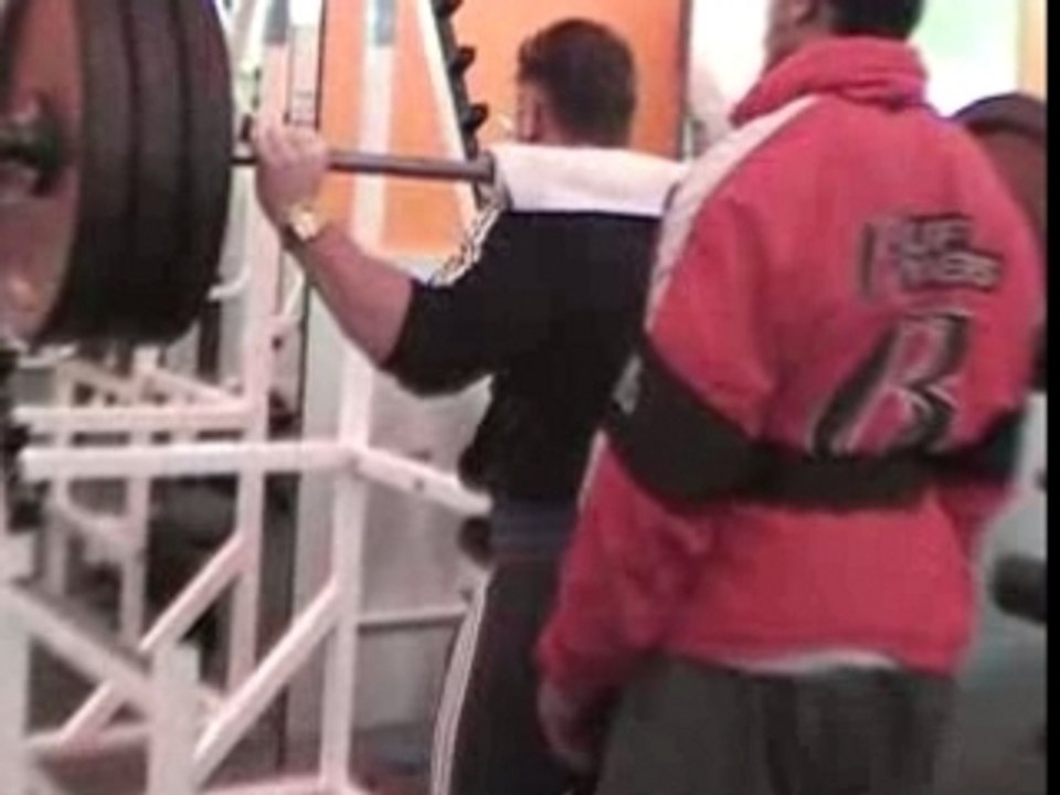gael au squat  3x170 kg