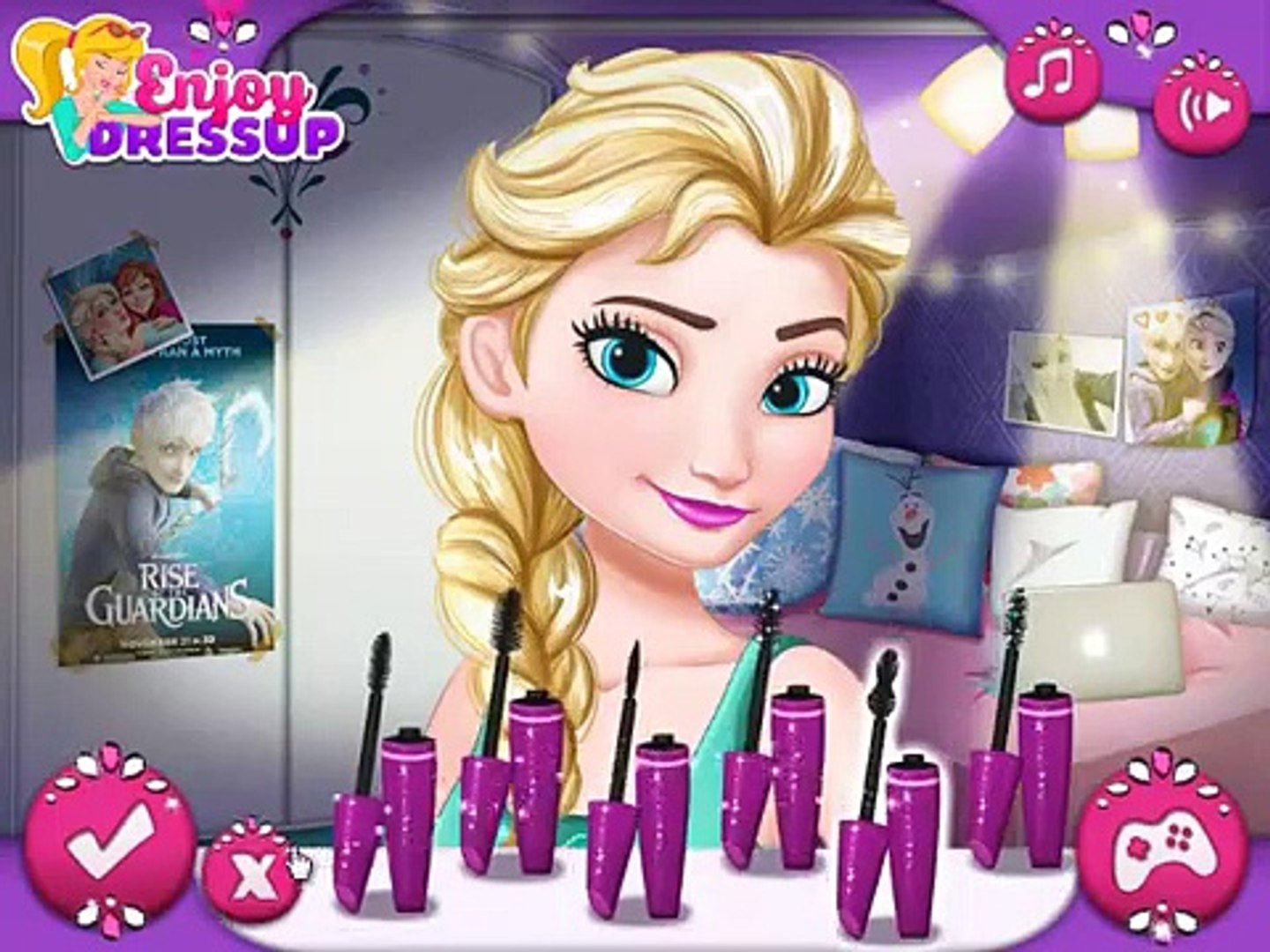 ⁣Современные замороженные сестры игра , приятная игра для детей , игры для детей , лучшие игры для