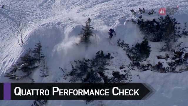 quattro Performance Check with Lorraine Huber - Fieberbrunn FWT17 - Swatch Freeride World Tour 2017