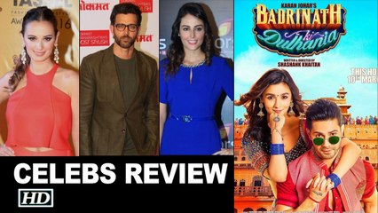 Badrinath Ki Dulhania Movie | Celebs Reaction