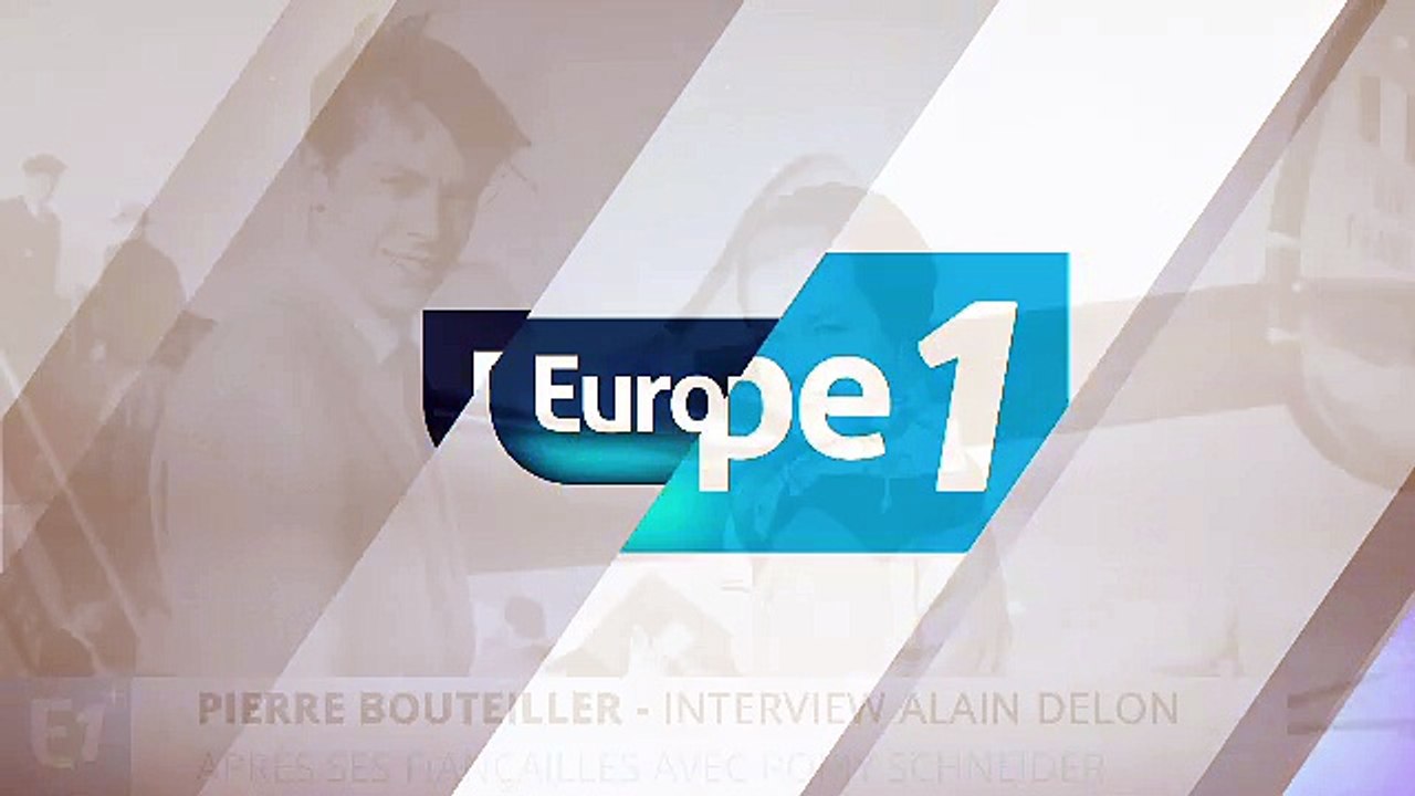 Pierre Bouteiller - l'interview d'Alain Delon après ses fiançailles avec Romy Schneider