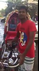 রিক্সা চালায় বলে কি তার কোন দাম নাই ? দেখুন কত বড় সিক্ষিত হয়েও রিক্সা চালিয়ে জিবন পরিচালনা করতাছে