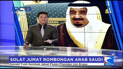 Salat Jumat Rombongan Kerajaan Arab Saudi di Nusa Dua