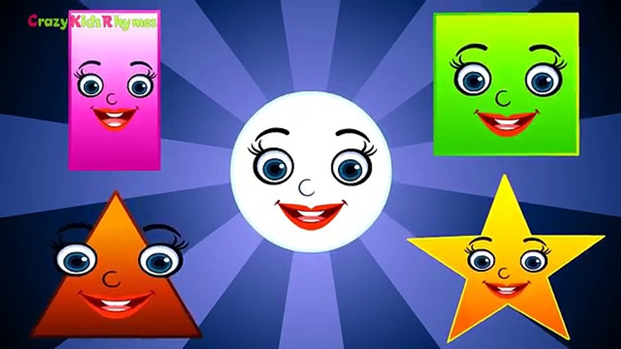 Shapes Song for Children Shapes Rhymes for Kids Learn Shapes for Toddlers & Preschool