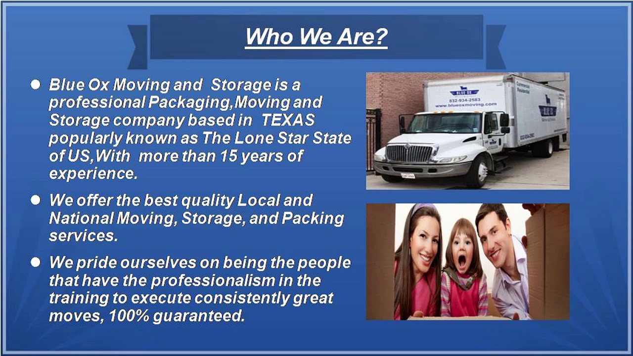 Best Moving Company In Texas