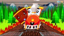 Trenes para niños - The Number Adventure - Aprende los números en la fábrica de trenes