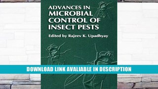 eBook Free Advances in Microbial Control of Insect Pests By