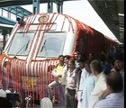 Live Video of Narendra Modi flags off 'Mata Vaishno Devi' train from Katra in Jammu and Kashmir