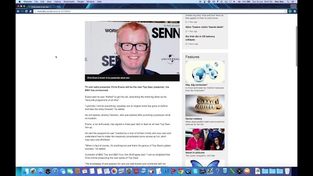 Chris Evans Named As New TopGear Presenter / Host! | Chris Evans New TopGear Host!