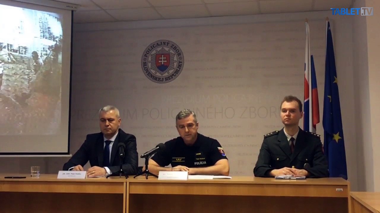 ZÁZNAM: TK prezidenta Policajného zboru T. Gašpara