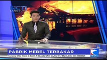 Kebakaran Pabrik Mebel di Pasuruan