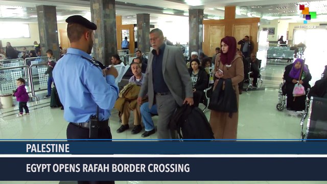 Palestine: Egyptian Authorities Opened The Rafah Border Crossing