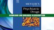 Popular Book Meyler s Side Effects of Psychiatric Drugs By Jeffrey K. Aronson