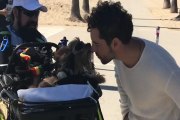 David Bisbal conoce en L. A. a su fan más cariñoso