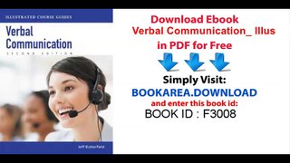 Verbal Communication_ Illustrated Course Guides (with CourseMate with Career Transitions 2.0, 1 term (6 months) Printed Access Card)