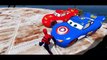 Disney Cars Pixar Spiderman Nursery Rhymes with Lightning McQueen (Songs for Children with Action)