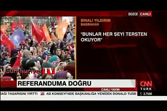 Binali Yıldırım'dan 'başbakan Binali' sloganına yanıt