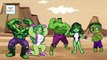 Funny Hulk Finger Family Cartoon Nursery Rhyme | Incredible Hulk Funny Animation Finger Family Songs