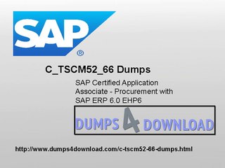 Study Material For SAP C_TSCM52_66 Exam - Dumps4Download.com