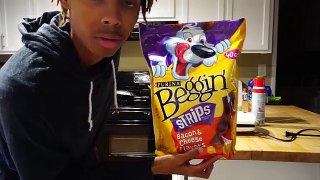 DOG TREATS IN GIRLFRIEND FOOD PRANK!! (BEGGIN STRIPES!!) | #MOBMONTH