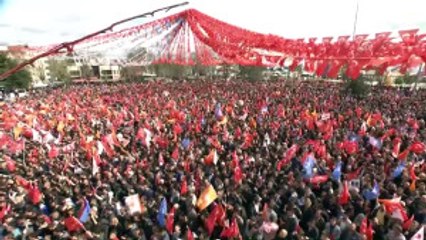 Başbakan Yıldırım, AK Parti'nin Düzce Mitinginde Konuştu