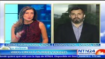 NTN24 vuelve a ser el blanco de las agresiones en Venezuela por simpatizantes del régimen de Maduro