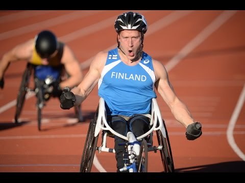 Men's 100m T54 | final | 2014 IPC Athletics European Championships Swansea