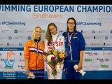 Women's 200m individual medley SM14 | Victory Ceremony | 2014 IPC Swimming European Championships